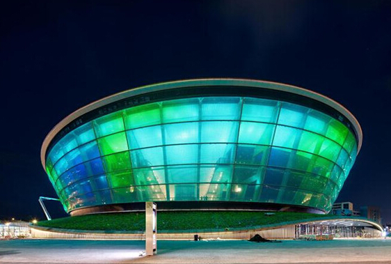 Глазго Сити Natatorium устанавливает светодиодное освещение