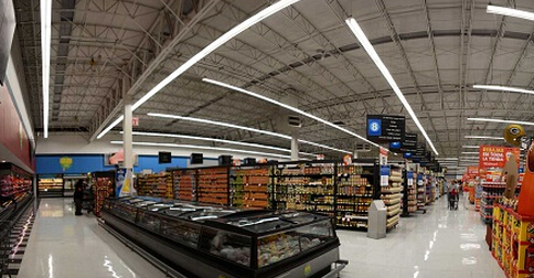Wal-Mart будет использовать светодиодное освещение в магазинах по всему миру