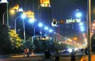 Первая серия Тайваня светодиодных фонарей улицы установлены